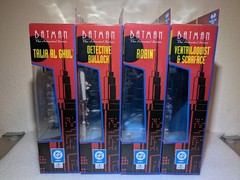 DC Batman BTAS Ventriloquist Robin Talia Bulloch BAF Rene Montoya SET McFarlane