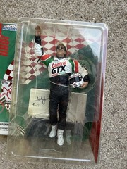 McFarlane John Force Action Figure Series 5 2005 NHRA Racing w/ Helmet