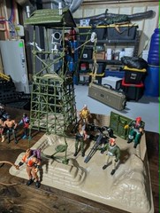 Rambo Force of Freedom Lot | Savage Strike Headquarters | Defender Jeep