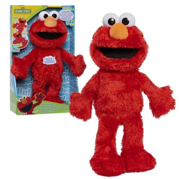 Just Play Sesame Street Tickle Me Elmo 13.5-inch Plush Doll