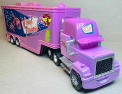 Disney Pixar Cars Vinyl Toupee Hauler Semi #76 Piston Cup Diecast Deluxe 1:55 FC