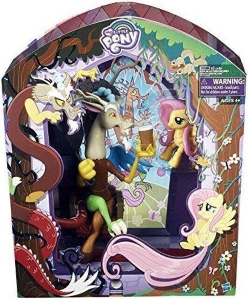 My Little Pony Discord and Fluttershy Feature Arrangement SDCC 2016 Comic Con