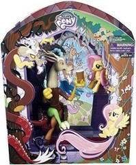 My Little Pony Discord and Fluttershy Feature Arrangement SDCC 2016 Comic Con