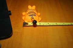 2001 Garfield Magnifying Glass 4″ Wendys Kids Meal Garfield Toy #4-Used