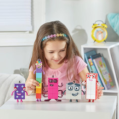 Numberblocks Friends Six to Ten Figures – Official Licensed Character Action Fig