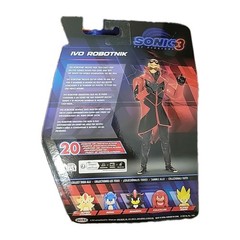2024 Sonic The Hedgehog 3 Movie IVO ROBOTNIK 5” Figure Jakks Pacific READ INFO