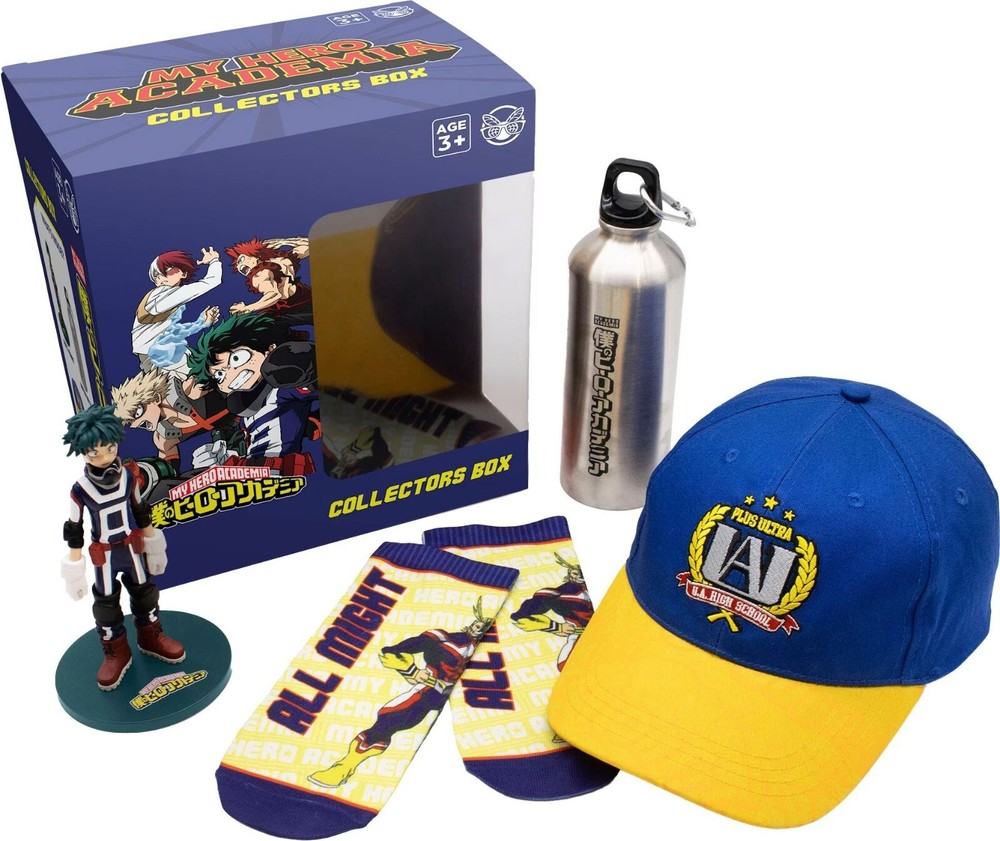 My Hero Academia Collectors Box – Izuku Midoriya – 4 items NEW FREE US SHIPPING