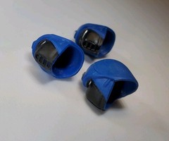 2021 GI Joe Black Major Custom Cobra Cobalt Blue Helmet Crimson Guard Lot
