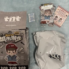 TNT SPACE Boy Rayan Urban Walk Retro Varsity Light Edition Blind Box Pendant USA
