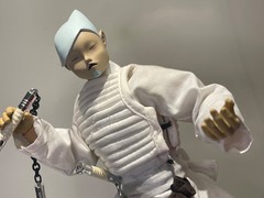 1:6 Custom ThreeA SAMURAI Ronin Shogun 2 Figure Lot, Stands Ashley Wood 3a Parts