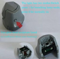 Transformable Toys Head Kit Apply to Mp36 M Luminous Head Facial Upgrade Kit New
