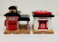 Track and Road Deluxe Set Thomas & Friends Wooden Railway LC99436 READ NOTES