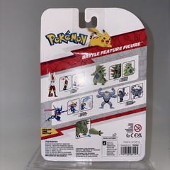 Pokemon Tyranitar 4.5 Action Figure Battle Feature 2024 NEW Jazwares