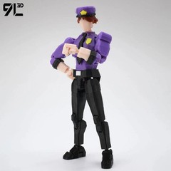 William Afton Figure Purple Guy Five Nights at Freddy’s Model