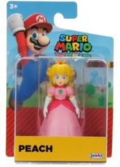NEW Jakks 41582 Princess PEACH 2.5 Inch Mini-Figure Super Mario Bros Nintendo