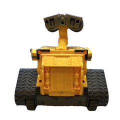 Disney Pixar WALL-E Remote Control Robot Think Way Toy Yellow Black *NO REMOTE**