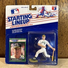 Vintage Mark McGwire 1989 Starting Lineup figure and card – Oakland A’s – NIB