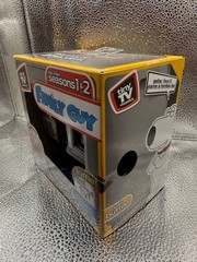 Tiny TV Classics FAMILY GUY Edition Collectible Color Show Real TV w/ Remote NEW