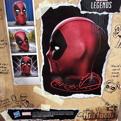 Marvel Legends Deadpool Premium Interactive Moving Talking Head Used Cheap