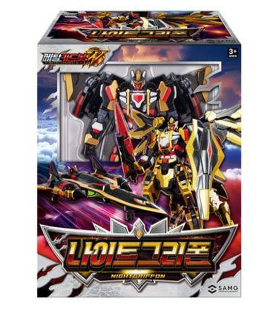 Metal Cardbot W Season3 NIGHTGRIFFON Transformer Robot Night Griffon Kids Toy