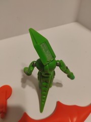 Vintage Micronauts 1978 Repto Alien 100 Percent Complete. Green Brain.
