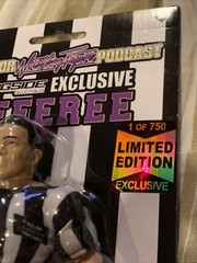 Major Wrestling Figure Podcast Referee Ringside Collectibles Exclusive