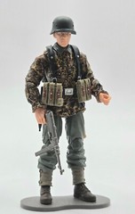 WWII – GERMAN PANZER GRENADIER w/ MP40 Marauder 1:18 Scale 4″ GI Joe Type Figure