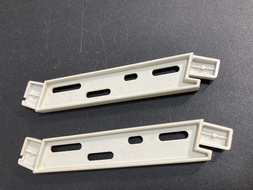 Vintage Star Wars Death Star Playset Gray Angled Support Beam Parts x2 Kenner