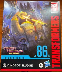 Transformers Studio Series, 86-15 Leader Class, Dinobot Sludge, 8.5-inch