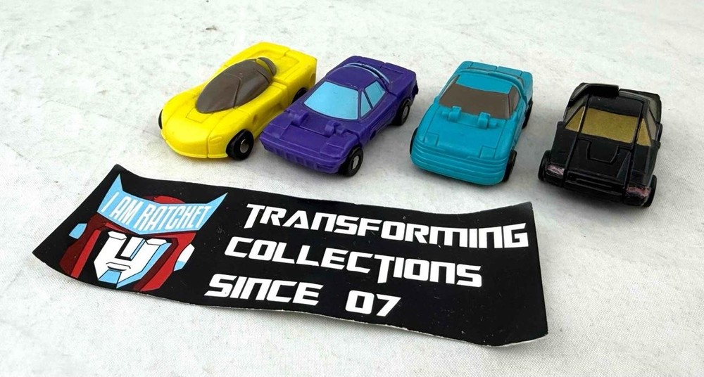 Transformers Original G1 1989 Micromaster Sports Car Patrol Complete
