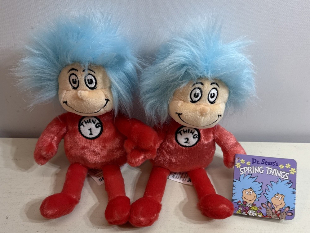 Kohls Cares Dr. Seuss Spring Things 1 & 2 Plush 8” 2026 NEW