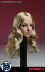 SUPER DUCK 1/6 SDH005B Beauty Girl Head Sculpt For 12″ Female PH TBL Figure New