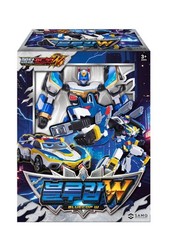 Metal Cardbot W BLUECOP W Transforming Patrol Car Robot Korean Toy 2025