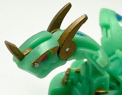 Bakugan Reverse Aquos Neo Dragonoid VHTF Battle Brawlers New Vestroia 620G RARE