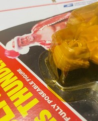 Vintage 1983 Phoenix Toys Rocky III Hulk Hogan as Thunderlips cracked Bubble