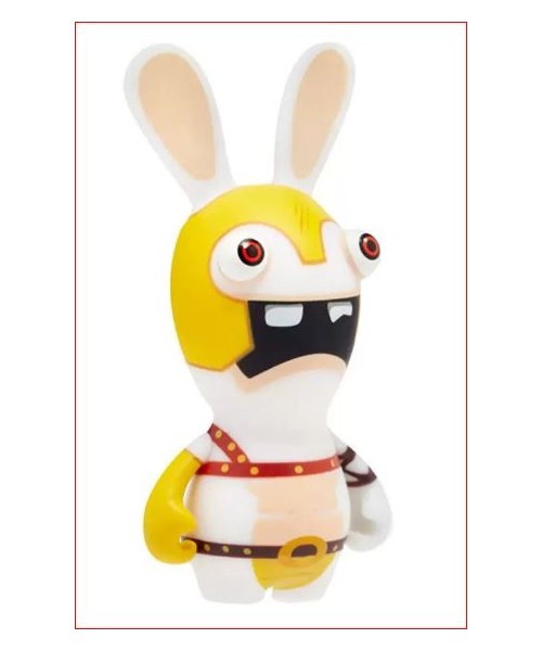 Figurine Rabbids Artoyz Gladiator 9 cm / 3.5 inch Ubisoft **Brand New**
