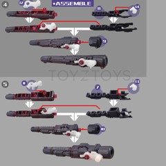 Laser Effect Filler Upgrade Kit For Legacy Evolution Comic Universe Tarn – Fill
