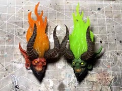 Only Head Painting Memory Toys Fit Bloody Hands Morlock 8 in NO Figure