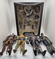 Savage Crucible Huntsman Pack With 4 Bonus Wave 1 Lemurian Figures Harvinger