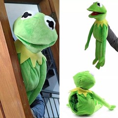 60cm The Muppets Kermit Frog Plush Toy Stuffed Dolls Room Decor Hand Puppet Gift