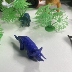 Dinasour Toy Lot Mixed Sets Trees 18 Pieces Everything You See Here!! See Desc.