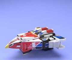 Bandai SMP Super MiniPla Jetman Jet Icarus Garuda Chojin Power Rangers Megazord