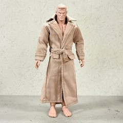 PB-LTC-KAK: 1/12 Khaki Wired Trench Coat for 6″ action figure