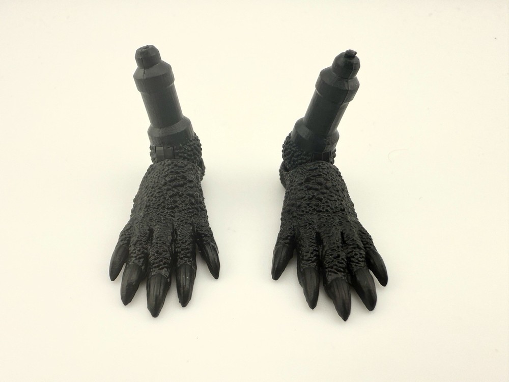 Harvinger Studios Savage Crucible Lemurian Slate Right & Left BLACK FEET Wave 1