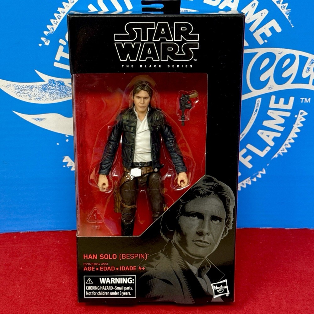 Star Wars The Black Series Han Solo Bespin 6-Inch Action Figure #70 New 2018