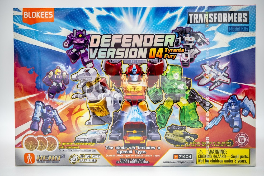 Blokees Transformers Defender Version 04 Tyrants Fury Sealed Case – In Stock!