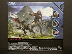 GI JOE CLASSIFIED PROFESSOR ROTTCLAW & COBRA DEINONYCHUS FIGURE SET #196 IN HAND