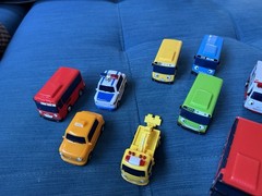 The Tayo Little Bus & Friends Lot Of 10 Toy Car Bus Fire Truck Taxi Tow Truck