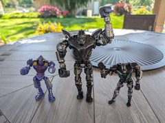 Lot Of 3 Jakks Pacific Real Steel Action Figures NOISY BOY ZEUS! SEE PICS! RARE!