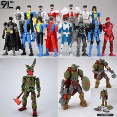 9L3D Invincible Slayer Tech Jacker Dummy13 Multi-Jointed Titan13 Action Figure